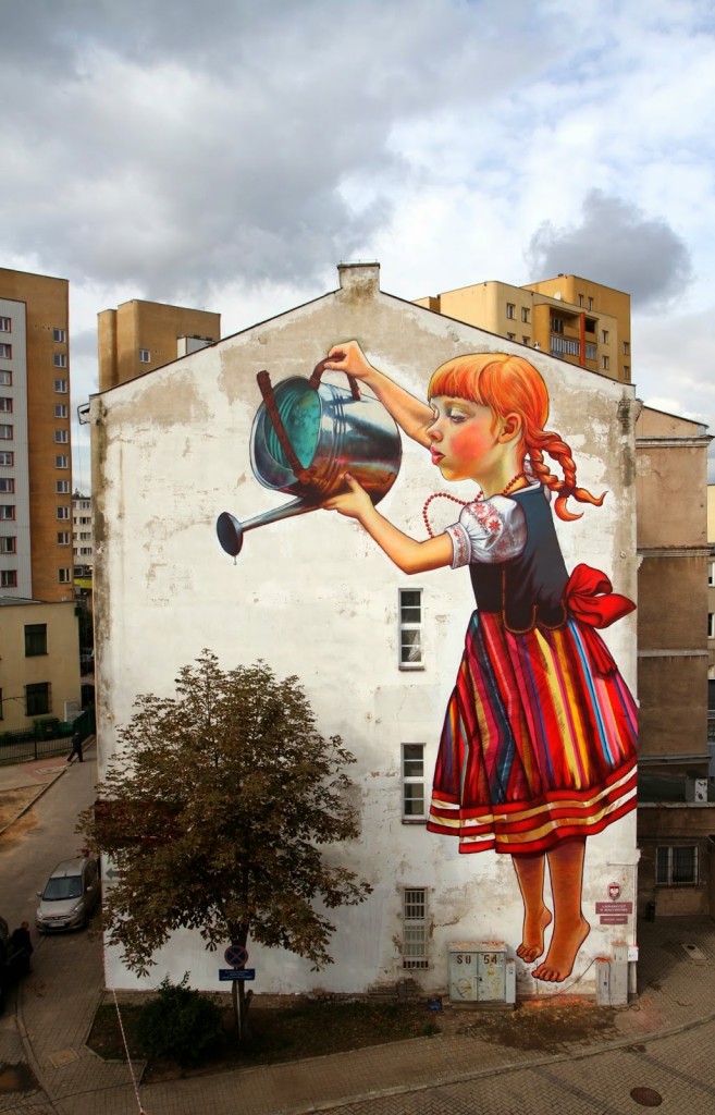 street art fresque murale géante