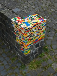street art lego marketing