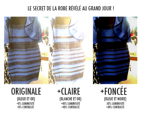 secret-robe-bleue-noire-blanche-or