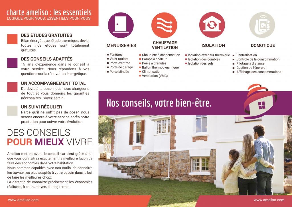 création brochure ameliso metz